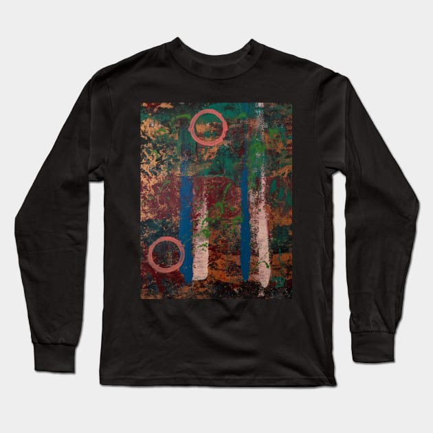 The Other Half Long Sleeve T-Shirt by NightserFineArts